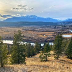 Columbia Valley river system and creeks. Photo by Larrry Halverson